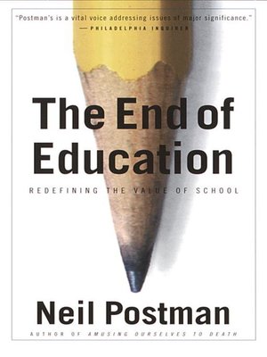 cover image of The End of Education